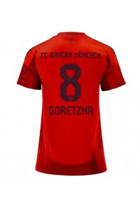 Bayern Munich Leon Goretzka #8 Voetbaltruitje Thuis tenue Dames 2024-25 Korte Mouw